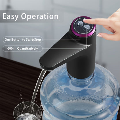 USB Rechargeable Desktop Water Dispenser | 18.9L Portable Electric Pump