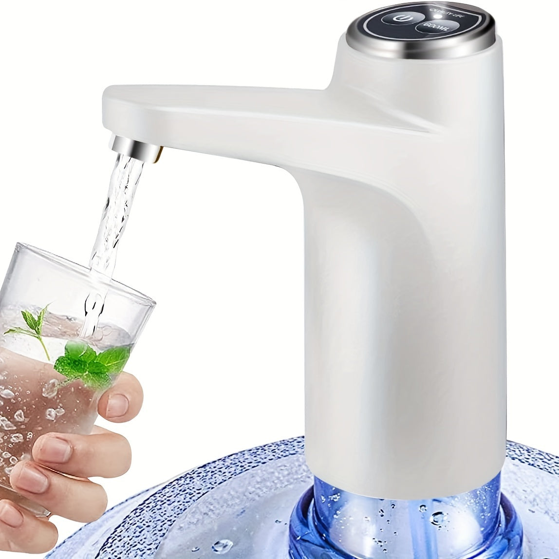 USB Rechargeable Desktop Water Dispenser | 18.9L Portable Electric Pump