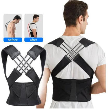 Smart Posture Corrector Vest – Adjustable Back & Shoulder Support