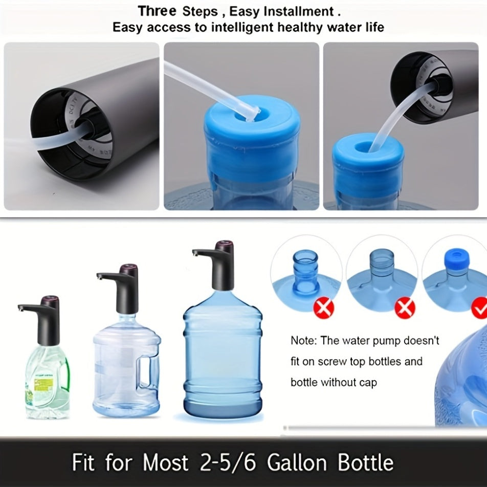 USB Rechargeable Desktop Water Dispenser | 18.9L Portable Electric Pump