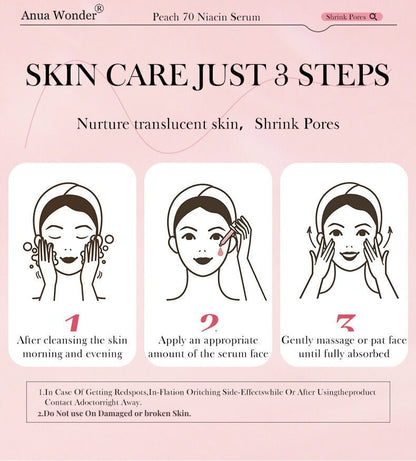 Anua Wonder Peach 70% Niacinamide Serum